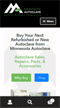 Mobile Screenshot of mnautoclave.com